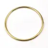 Stainless Steel Jewelry Bangle Casual Simple Silver Color Circle Bracelet For Women Drop Shipping 6