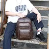 High Quality USB Charging Backpack Men PU Leather Bagpack Large Laptop Backpacks Male Mochilas Schoolbag For Teenagers Boys 6