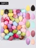 50PCS Mixed color Makeup Sponge,Suitable For Cream & Powder Concealer, Loose Powder Makeup Applicator Random mixing of colors 1