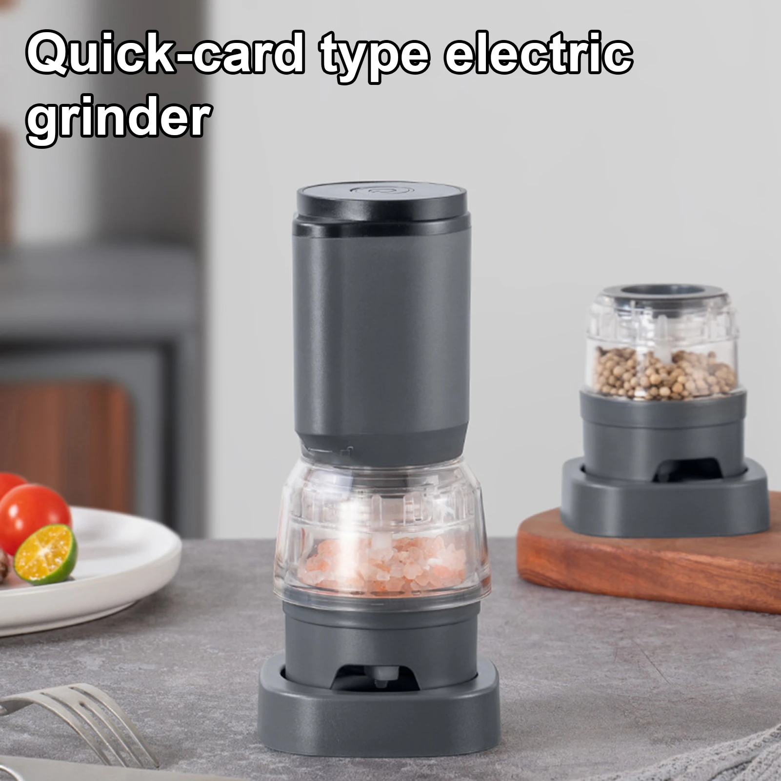 Quick Spice Grinder Pepper Grinder Mill Rechargeable Electric Salt Pepper Grinder Adjustable Spice Mill Automatic Kitchen Gadget 3 küchexyz.de Se50ee9fd1e694040b8d14d1eddb463e31 küchexyz.de Best Price | Fast Delivery |Quality Product Quick Spice Grinder Pepper Grinder Mill Rechargeable Electric Salt Pepper Grinder Adjustable Spice Mill Automatic Kitchen Gadget