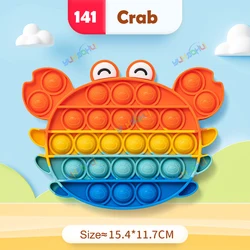 Colorful Stress Relief Sensory Toy (0141 Crab)