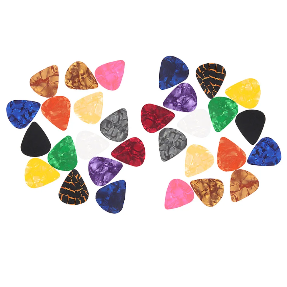 

30pcs Reusable Guitar Pick Replacement Guitar Ukulele Pick Guitar Accessory