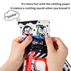 0-36M Baby Early Learning Toy Black and White High Contrast Sensory Books Toy Puzzle Cloth Book Game Pad Infants Activity Toys 5