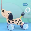 Children's leashed animal crawling, dragging, and crawling toys, 1-3 years old, towing and learning to walk 1