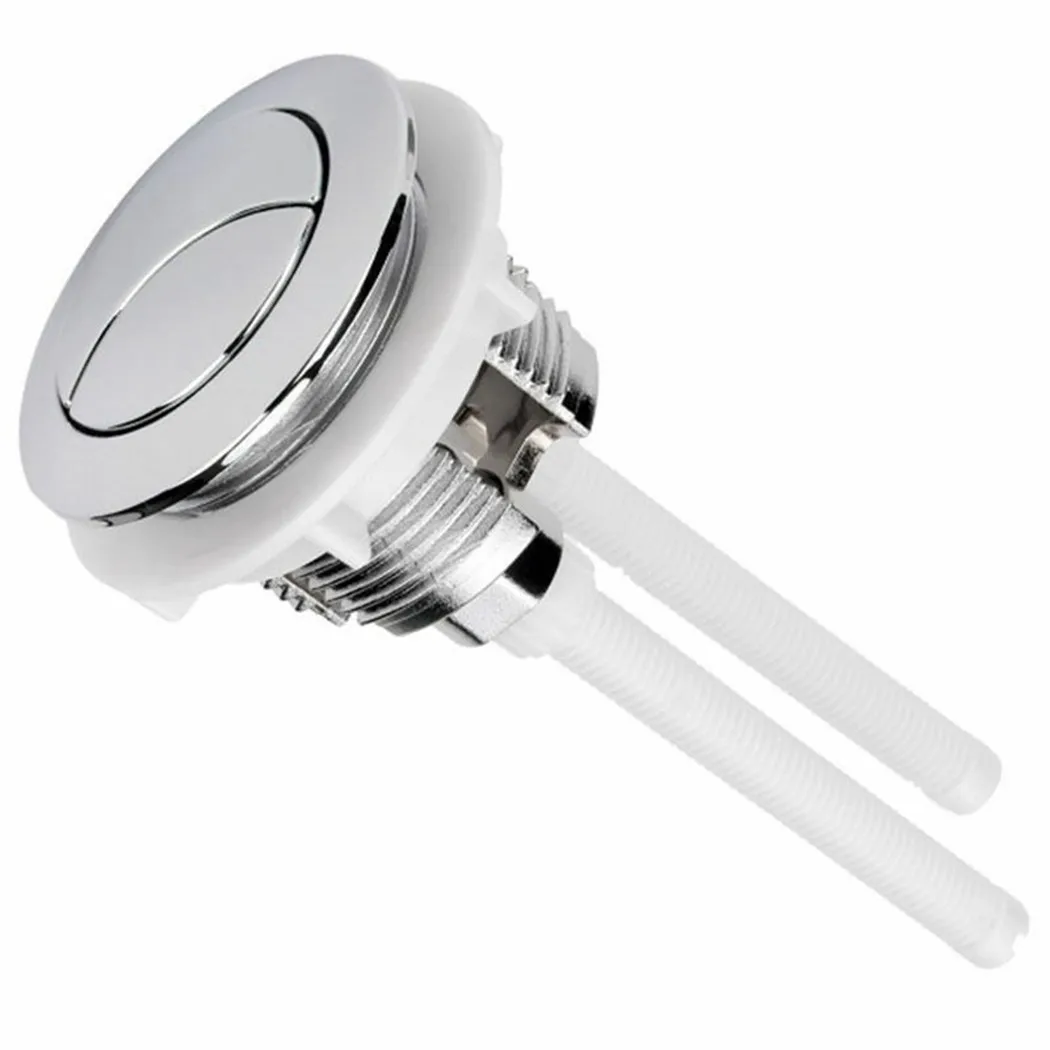 Dual Flush Toilet Tank Round Valve 1Pc Push Button Water-Saving For Cistern Bathroom Toilet Accessories Replacement push button switch,toilet flush button