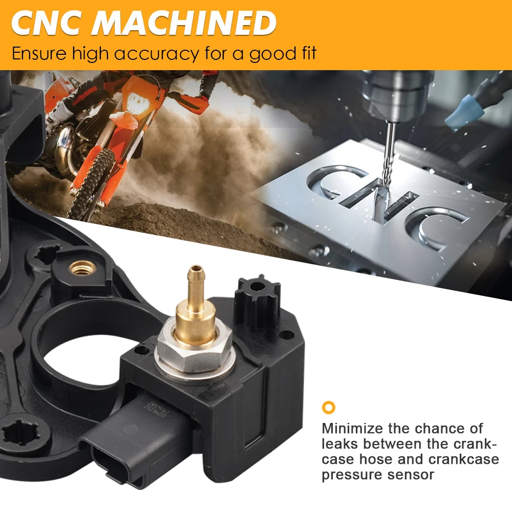NICECNC Für KTM TPi EXC 300 250 XC-W 2018-2023 Kurbelgehäuse-Drucksensor-Adapter-Kit für Husqvarna TE 300i TE 250i GasGas EC300 – Detail 3