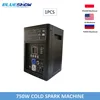 Blueshow Ti Powder 1pcs Cold Sparkler Machine 750w or 1 Flycase Fountain Sparkular Wedding Christmas Stage Light Sparkler Sink 4