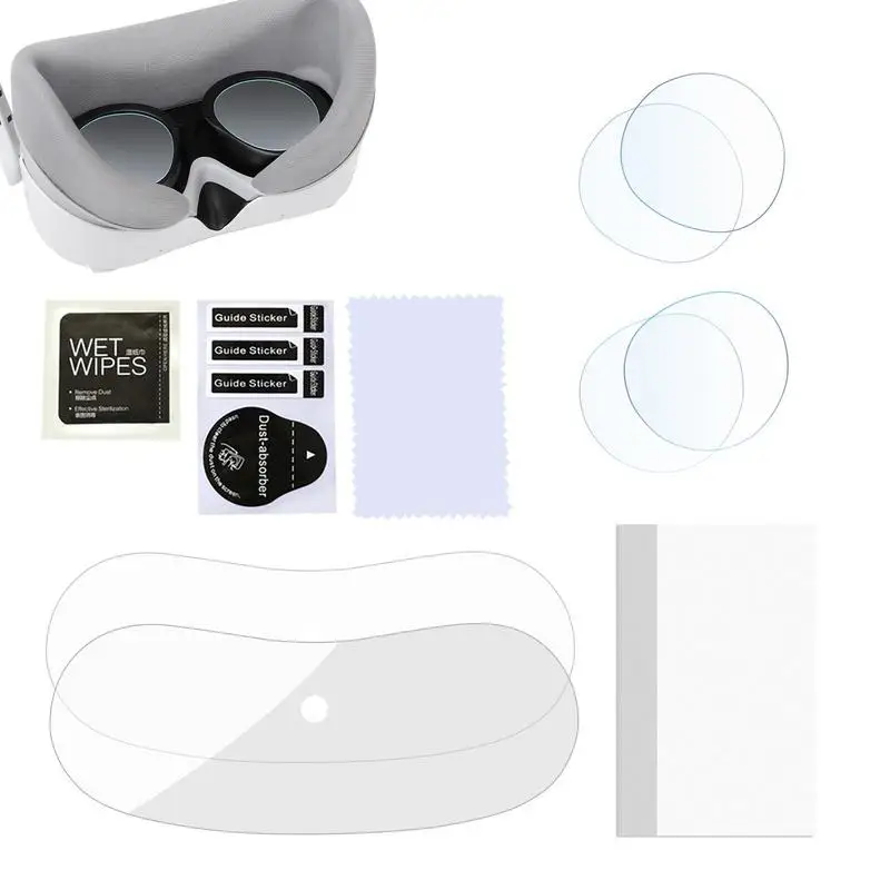 

Lens Protective Film For Pico4 VR Accessories For VR Glasses Headset HD Anti-scratch Film Accessories For Pico4 Headwear