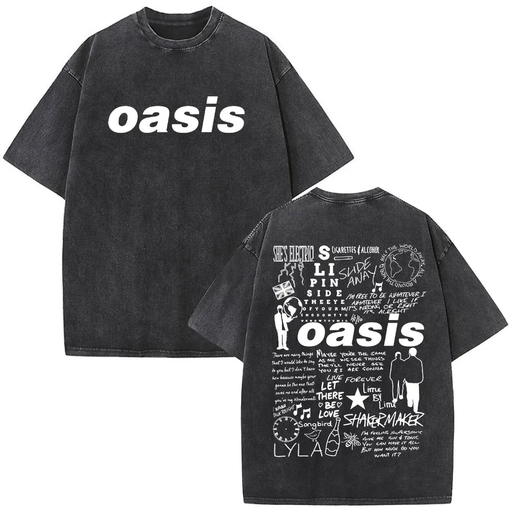 ◆正規品◆oasis live '25 Don't Look〜　Tシャツ　L Tシャツ Photo 【UKデザイン】 White | Oasis Live '25 JAPAN Official