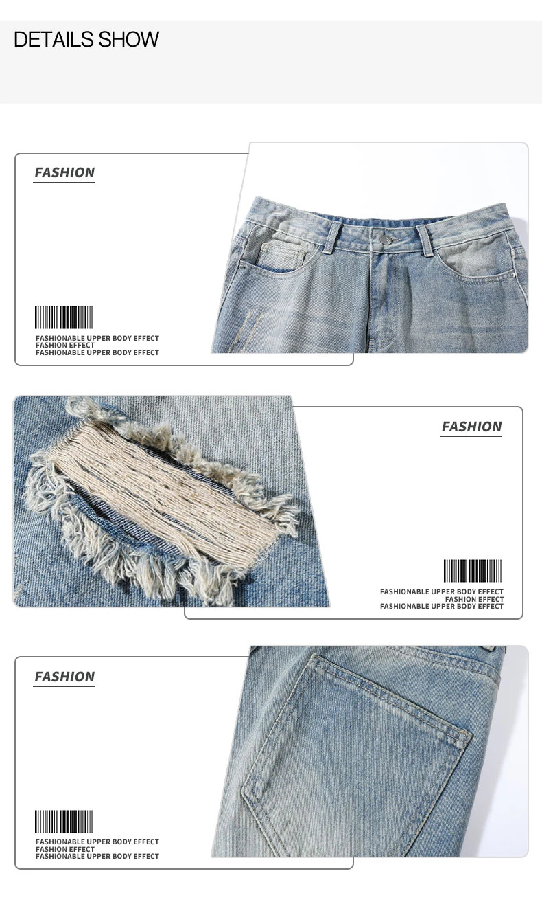 PlatiNum vintage jeans distressed details