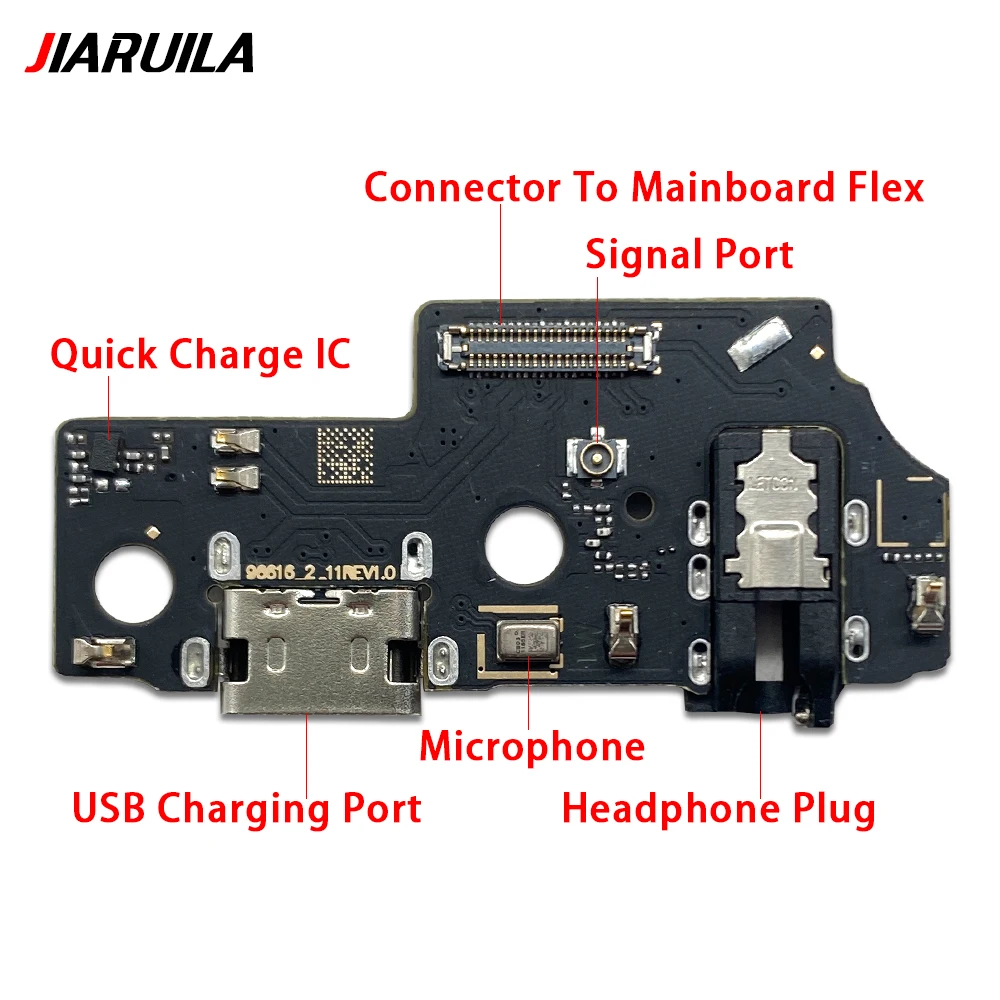 Universal Charging Dock with USB Port Connector and Flex Cable Charger Board
