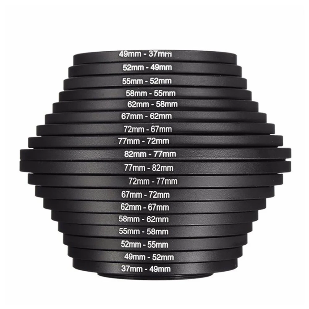 58mm To 55mm Step-Down Filter Adapter - Allows 55mm Filters On 58mm Camera Lenses