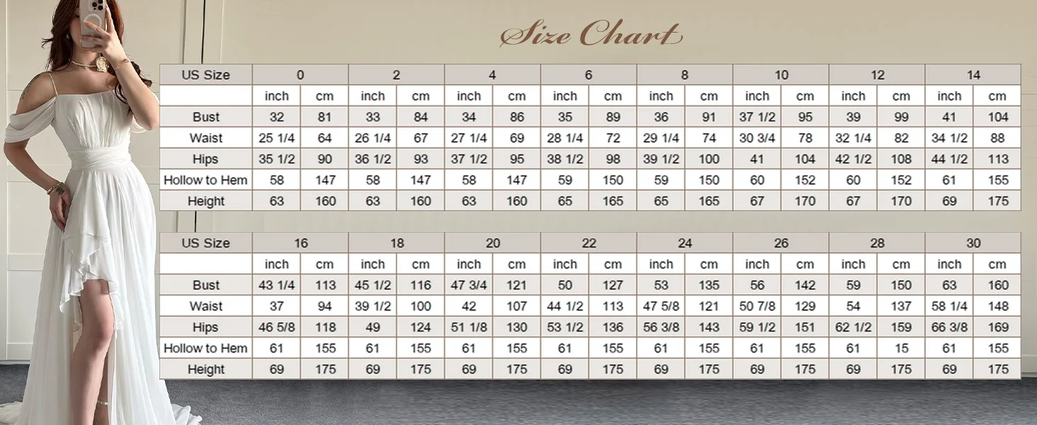 Schulterfreies Chiffon-Brautjungfernkleid mit Schlitz, lang, A-Linie, plissiert, formelles Abendkleid