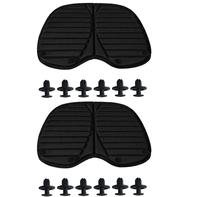 

2X Kayak Seat Cushion, Detachable Kayak Seat Pad, Anti Slip Boat Padded Fishing Cushion For Kayaking, Canoeing And More