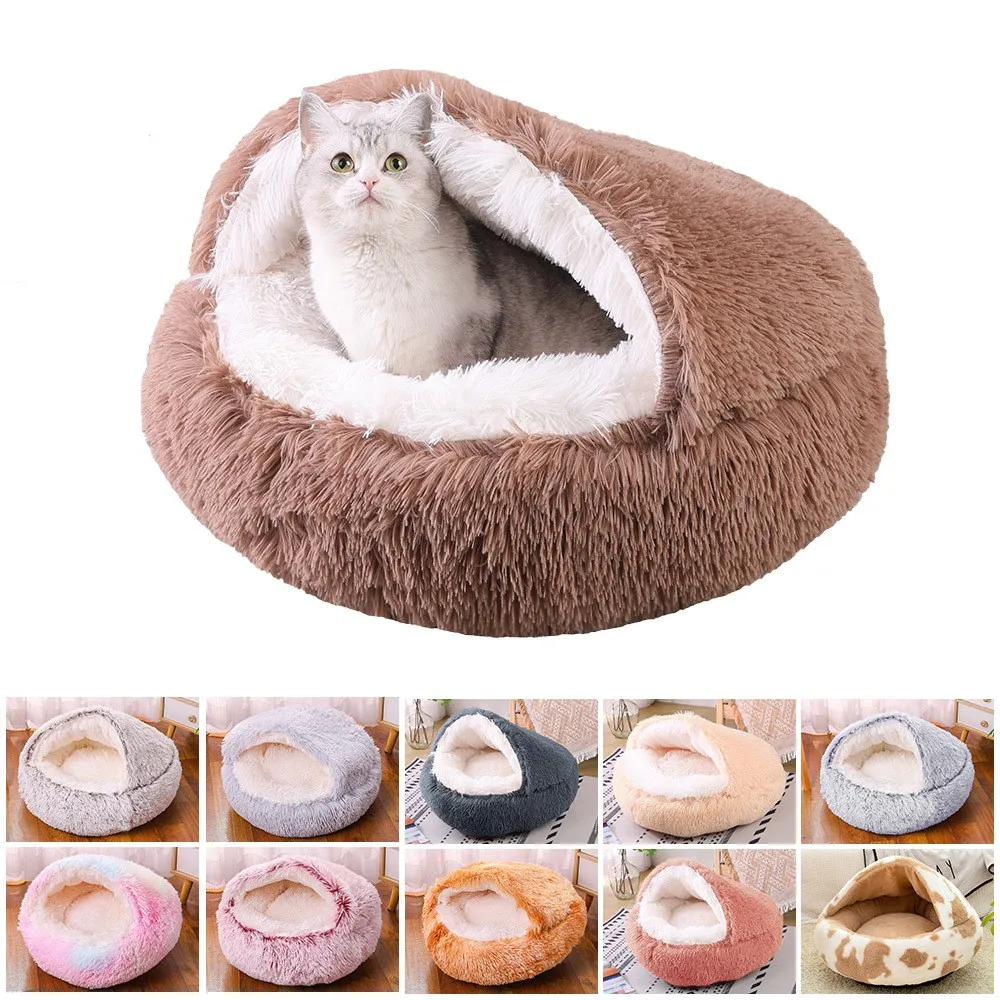 Winter Plush Pet Bed 4