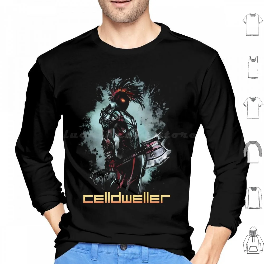 

Celldweller-Battleaxe Hoodie cotton Long Sleeve Music Band Celldweller Metal Heavy Metal Electronic Klayton Halloween