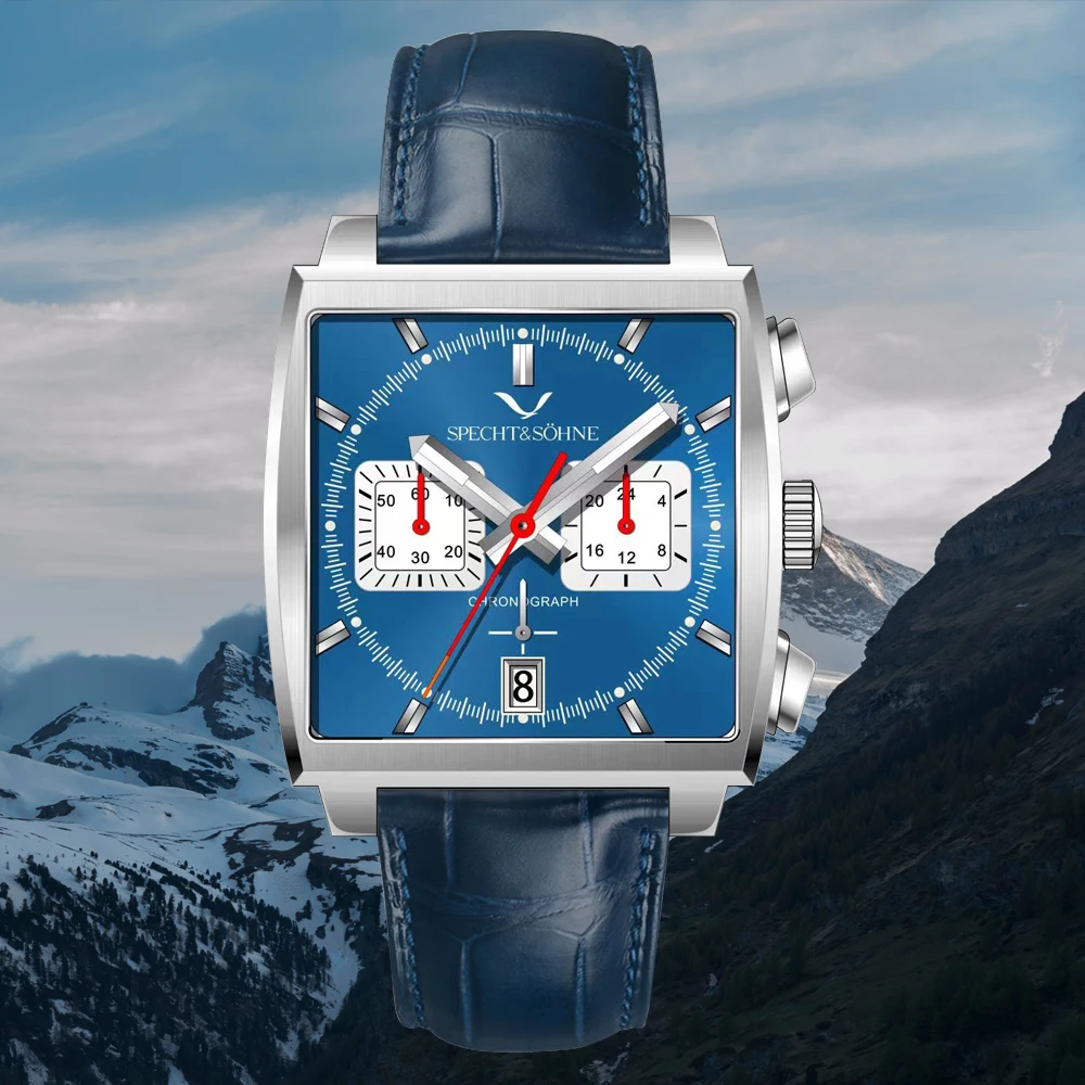 Affute Orologio da uomo con cronografo casual impermeabile orologio al quarzo in acciaio inox e metallo, auto date in lancette colorate, oro nero