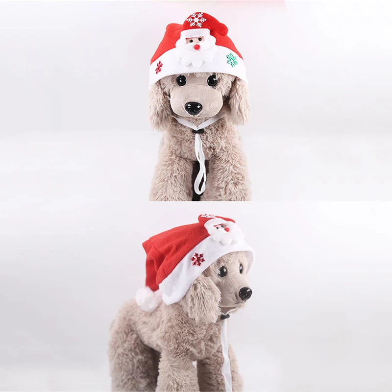 Dog Clothing Christmas Cute Pets Hat Dog Hat Holiday Costume Santa Hat