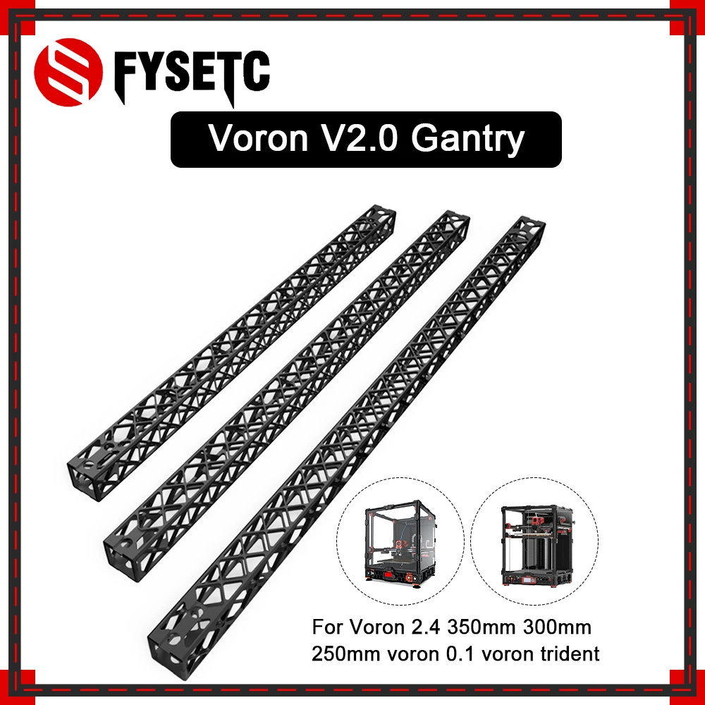 FYSETC Voron V2.0 CNC Part Full Metal Gantry Upgrade Voron 2.4 Trident Super Light for Voron 250/300/350mm 3D Printer Part