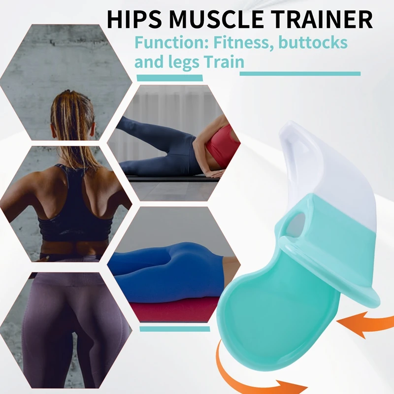 Hip Trainer Pelvic Floor Muscle Inner Thigh Exerciser Hips Muscle Trainer Fitness Buttocks Beauty Equipment