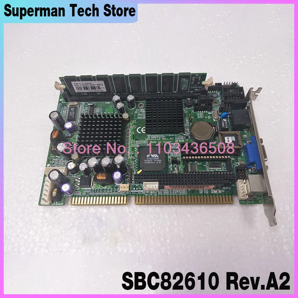 Industrial Computer Motherboard Original For Axiomtek SBC82610 Rev.A2