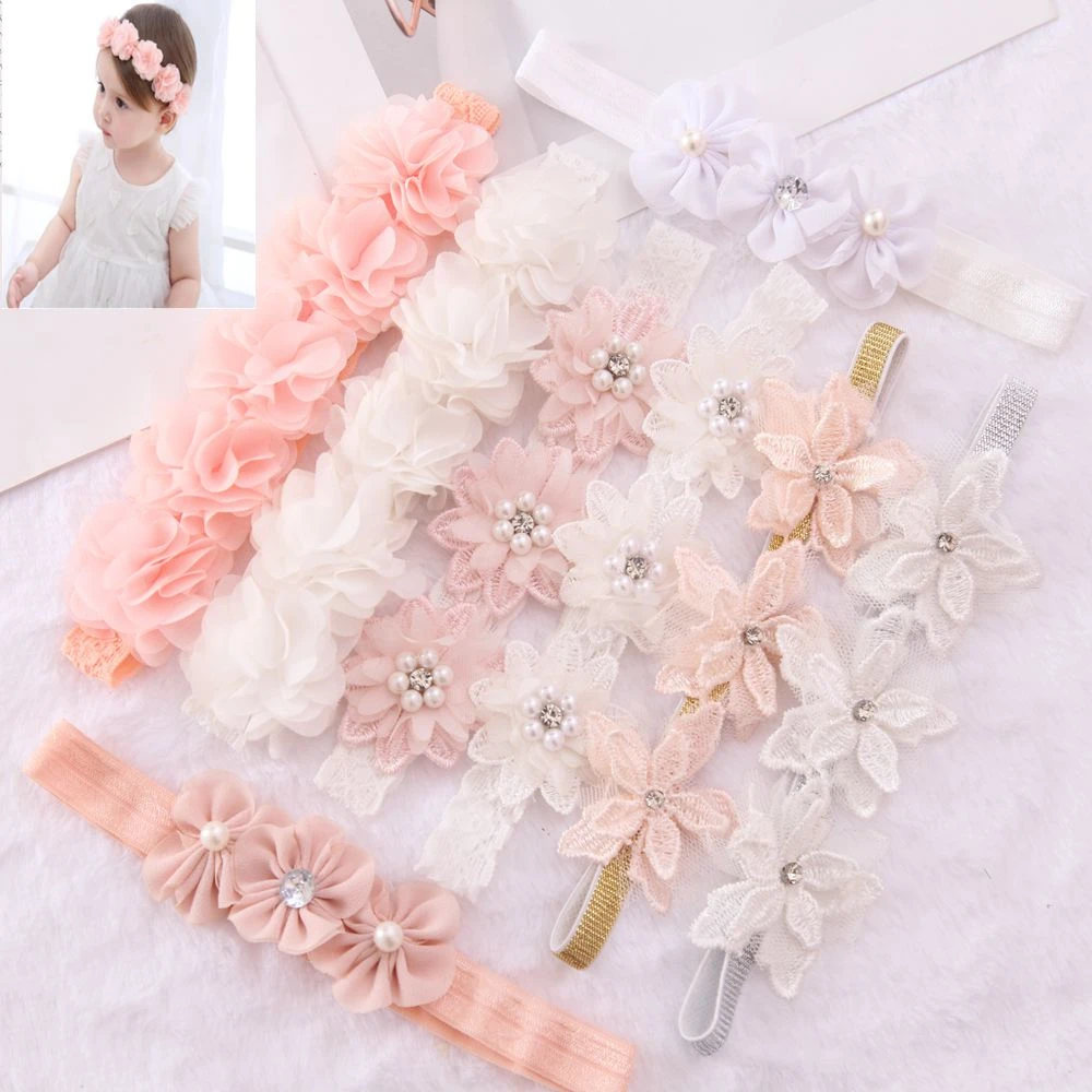 baby headband korean newborn flowers headbands baby girls hair