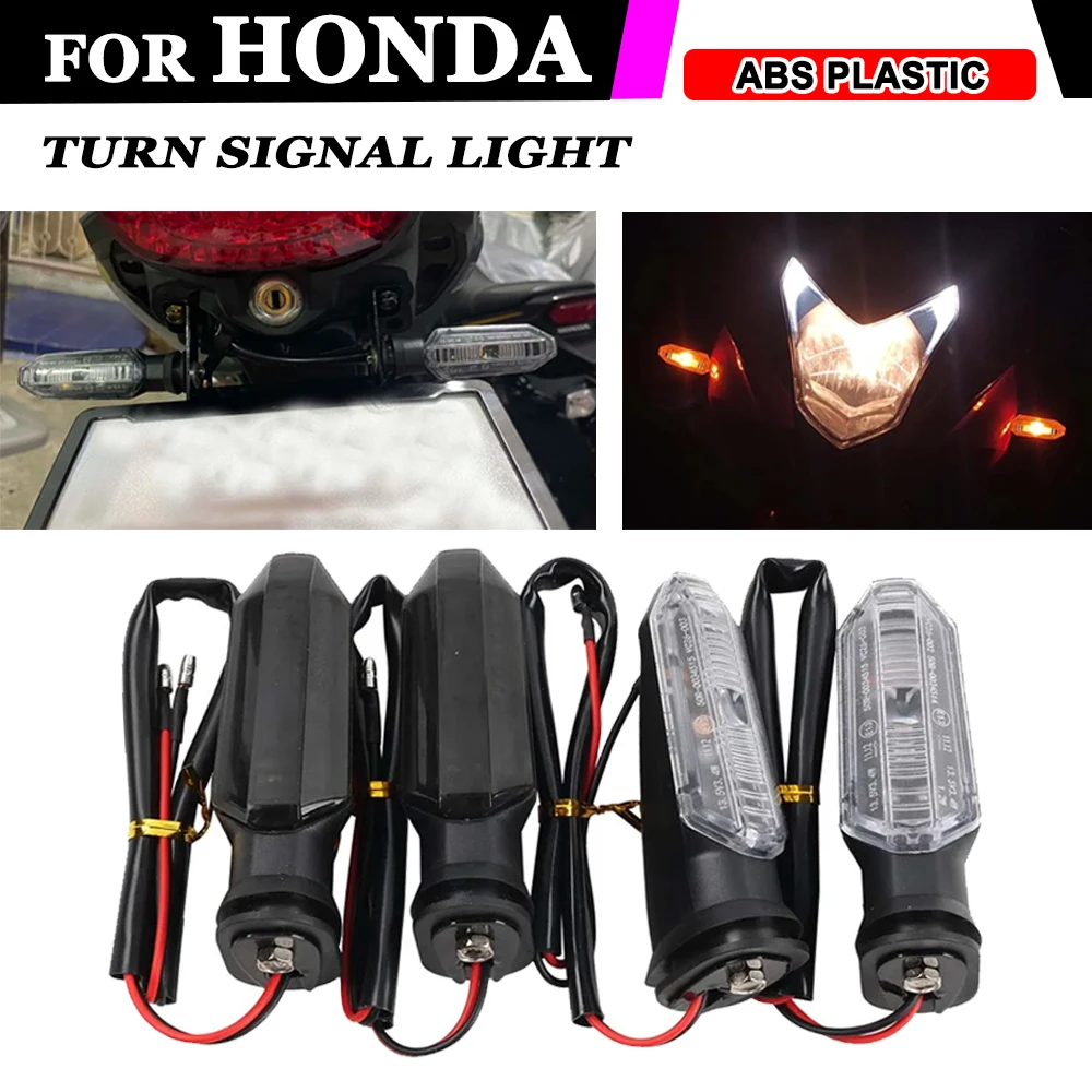 Per Honda Cbr400R Cbr500R Cbr 500R Cbr650R Rebel 300 500 Cmx300 Cmx500 Msx125 Rebel Grom Sf Indicatore Di Direzione Indicatore Di Direzione