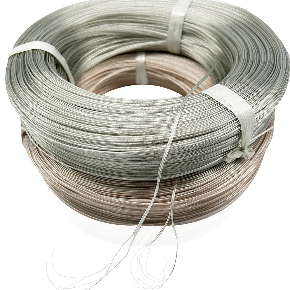 Cabo de Fio Elétrico Pvc Transparente 30awg Áudio Iluminação Led Brinquedo Eletrônico Bateria de Carro