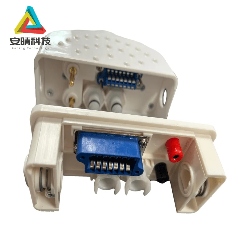 Hair removal handle insert and remove connector quick connection port