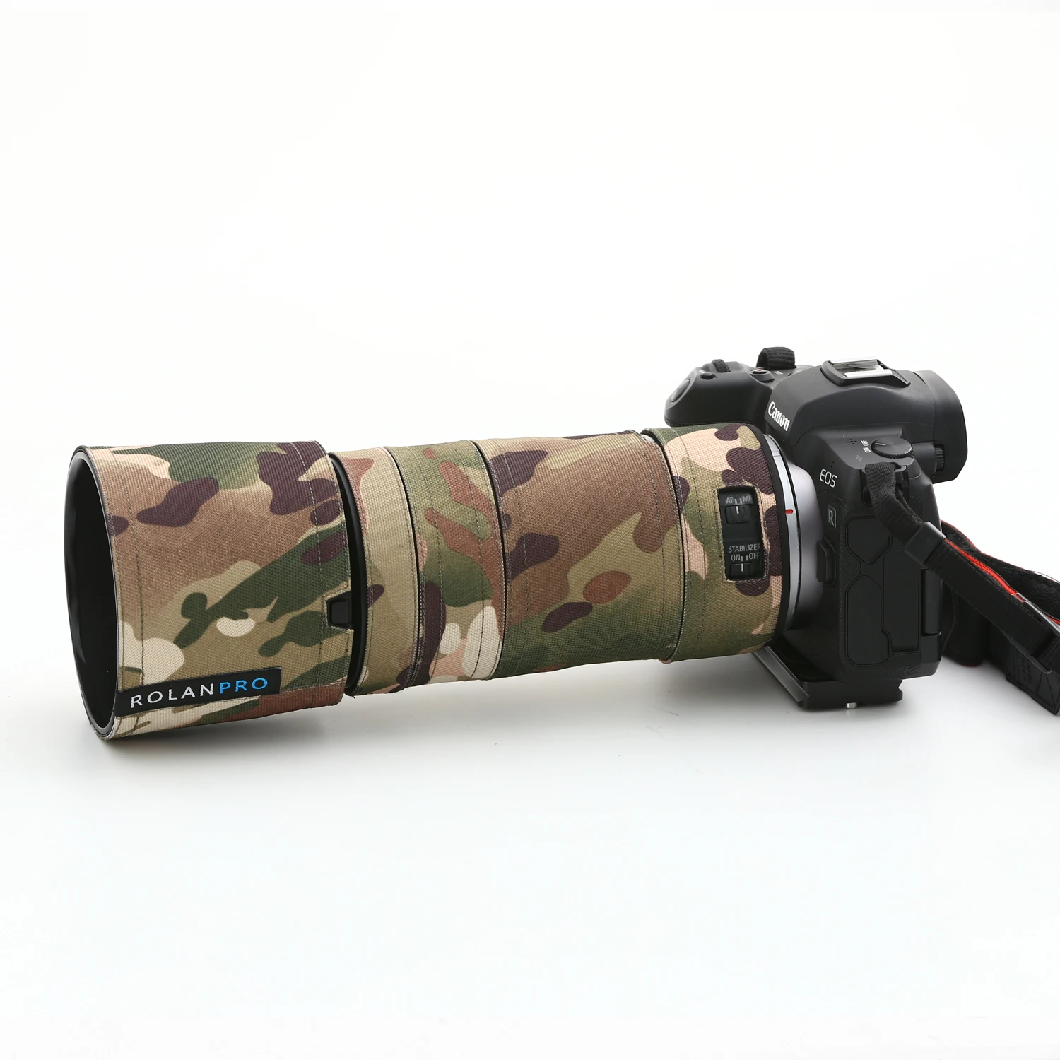 ROLANPRO 카메라 렌즈 보호 케이스 코트, 캐논 RF100-400 RF100-400mm F5.6-8 IS USM 렌즈 방수 케이스 레인 커버, RF100400