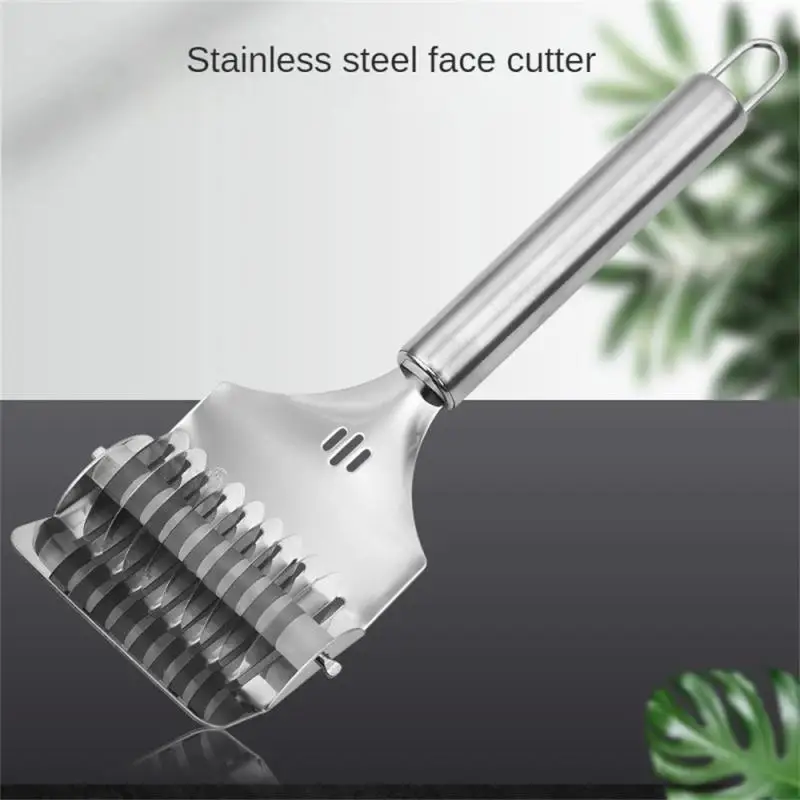 Kitchen Vanilla Noodle Cutter Stainless Steel Manual Noodle Cutting Device Chive Cutting All-steel Kitchen Makers Gadget