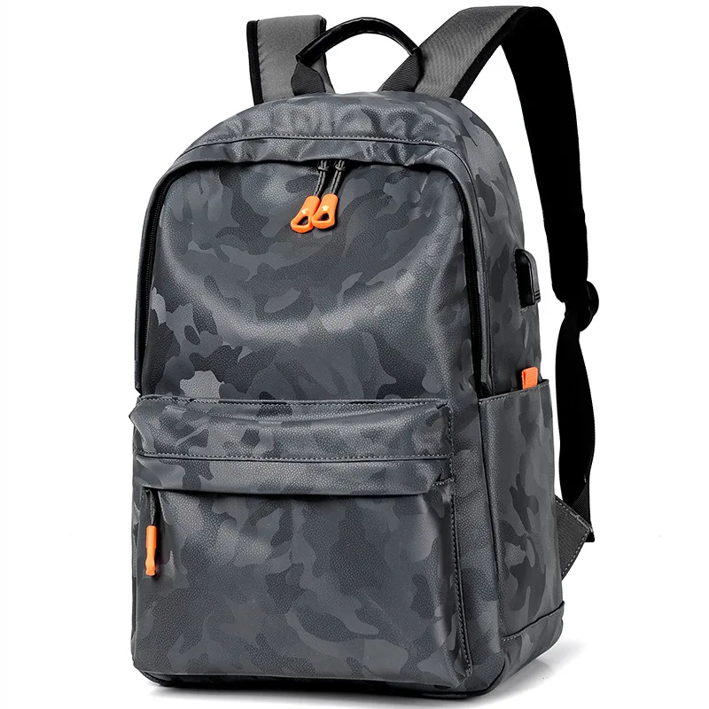 Fashionable Student Casual  Camouflage Backpack for Men and Women Laptop