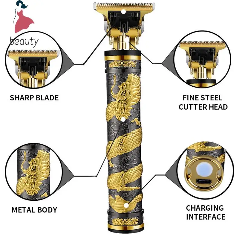 USB Electric Hair Cutting Machine Rechargeable New Hair Clipper Man Shaver Trimmer For Men Barber Professional Beard Trimmer 3