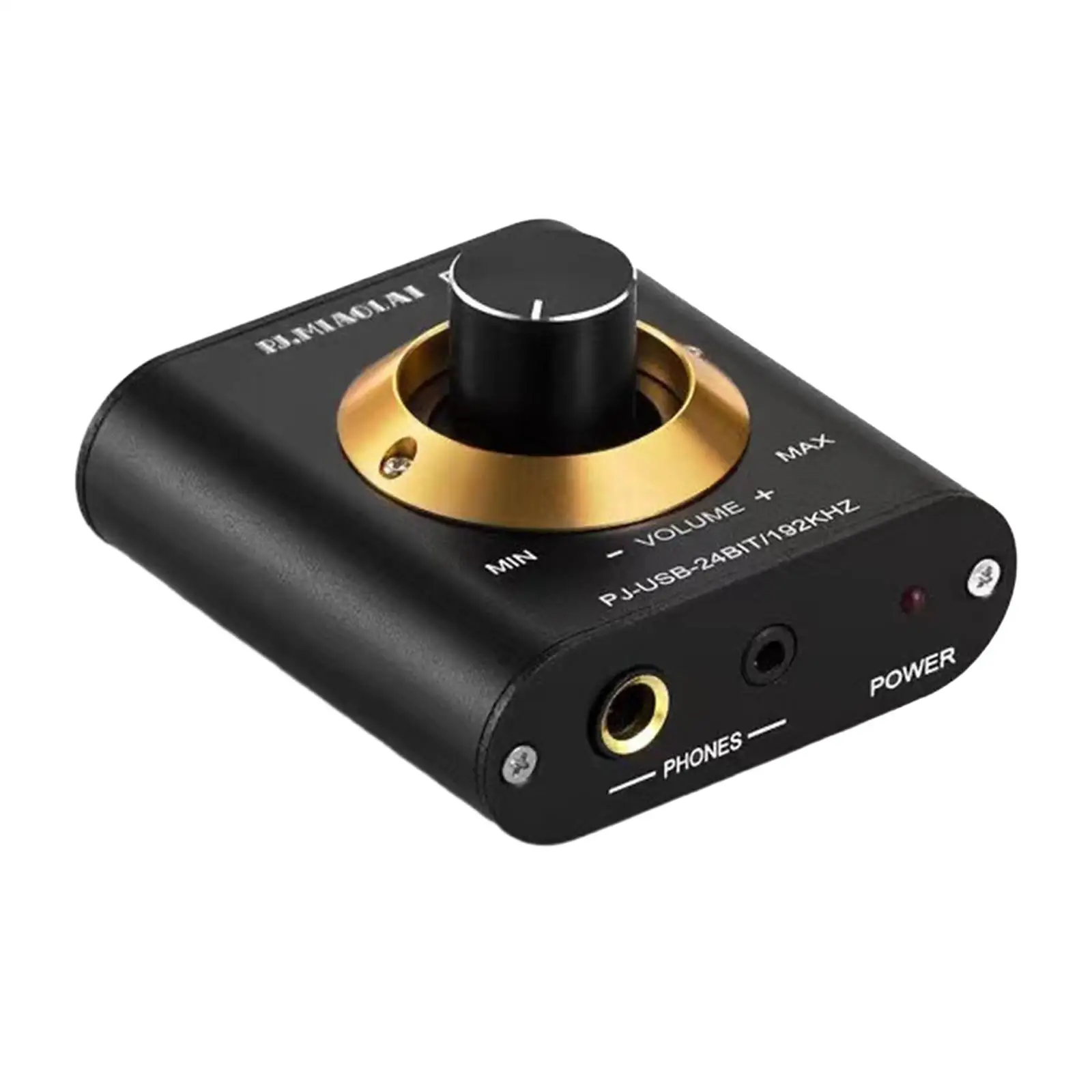 USB to 3.5mm 6.35mm 오디오 잭 어댑터 DAC 스피커 노트북 24비트/192KHz 하이파이 디코더 PC USB 입력 RCA 출력 휴대용 사운드 카드