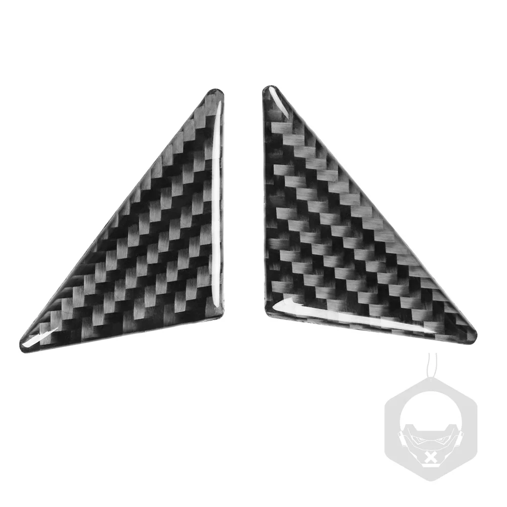 

For Challenger 2015-2020 Left And Right Side Window Pillars Carbon Fiber Decorative Stickers