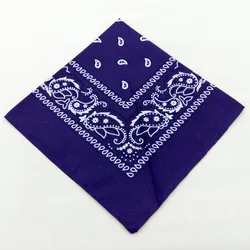 Vintage Wine Red Hip Hop Hair Scarf - Unisex Retro Accessory (Purple)