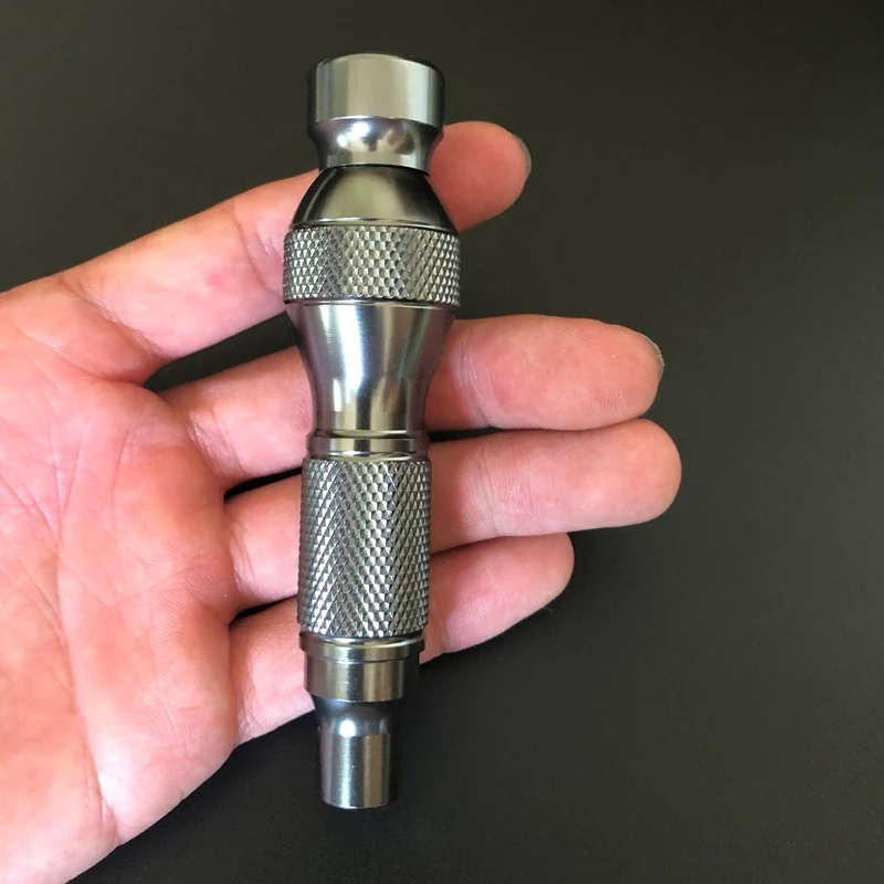 1/4 6.35mm 비트 용 자기 핸들 손 수리 도구가있는 플로팅 크롬으로 와이어 알루미늄 합금 스크루 드라이버 교체