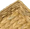 Water Hyacinth Napkin Holder with Weighted Arm Woven Servilletero For Table Wicker Napkin Baskets For Cocktail Paper Napkins 4