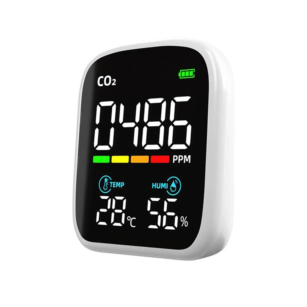 

Advanced Infrared Detection Sensor WiFi Carbon Dioxide Detector Temperature&Humidity Monitor Reliable Performance