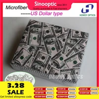 100pcs 17x15cm Microfiber eyeglasses sunglass glasses cleaning cloth US dollar design 1