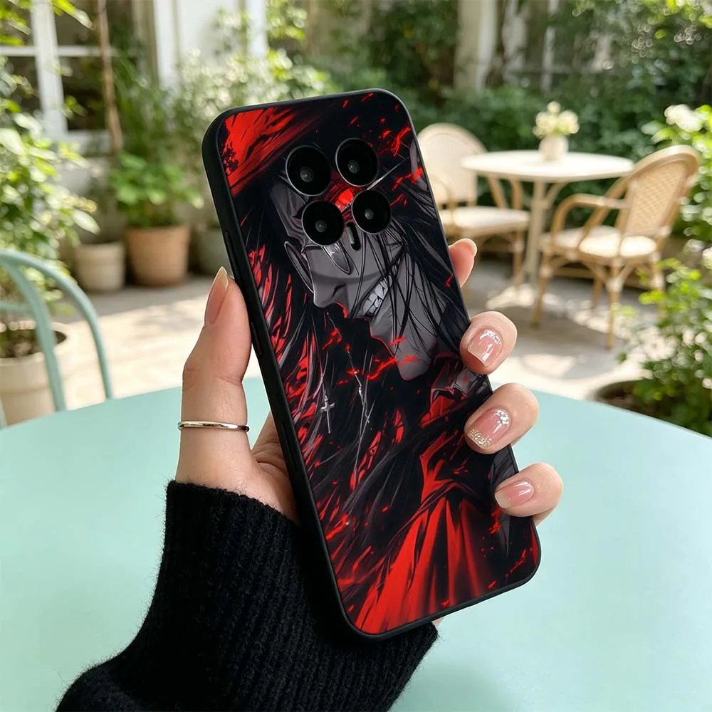 Anime Alucard Hellsing Black Phone Case