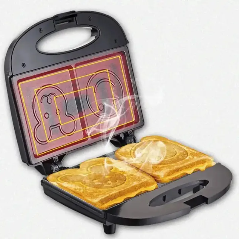 High quality Sandwich Maker Toaster Panini Press Grill Nonstick Coated Flat Plate for Kids No reviews yet