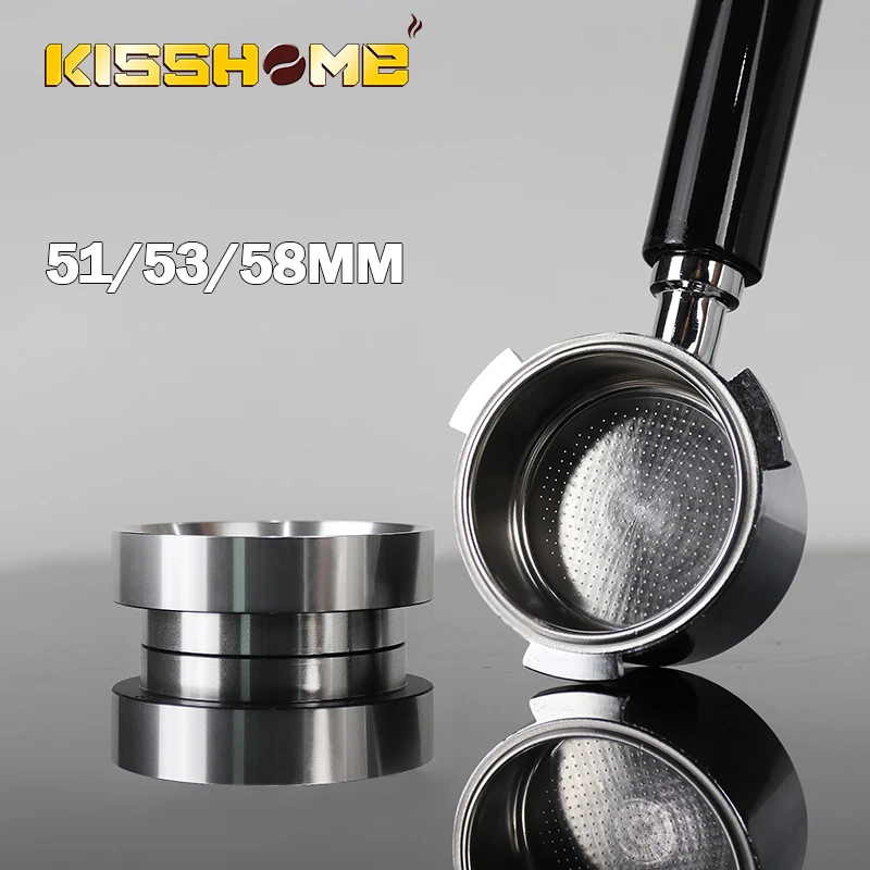 

Coffee Dosing Ring 54mm Rotatable Aluminum Powder Brewing Receiver Tool For Breville 8 Series 870/878/880 Coffee Portafilter
