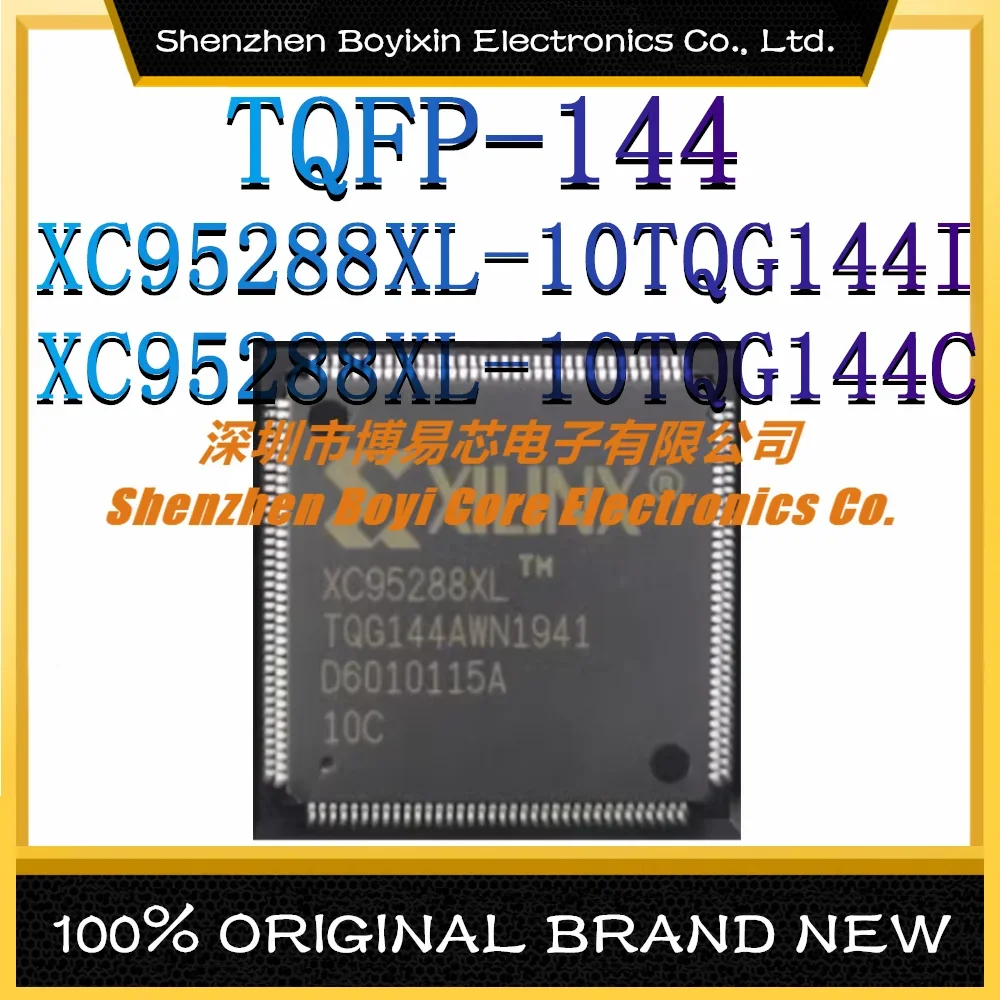 XC95288XL-10TQG144I XC95288XL-10TQG144C Package: TQFP-144 Programmable Logic Device (CPLD/FPGA) IC Chip ep3c5e144c8n ep3c5e144i7n ep3c5e144c7n ep3c5e144a7n package tqfp 144 programmable logic device cpld fpga ic chip