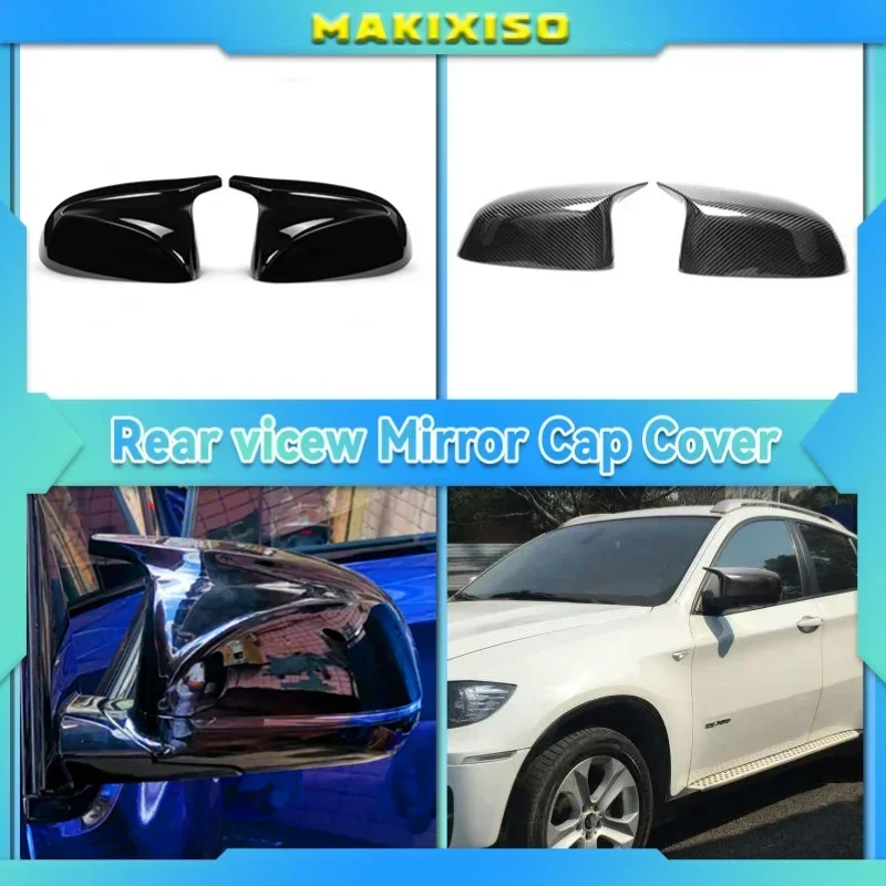 

Car Side Door Rearview Side Mirror Cover Cap For BMW BMW G01 G02 G05 X5 G06 X6 G07 X7 M Style Parts Styling