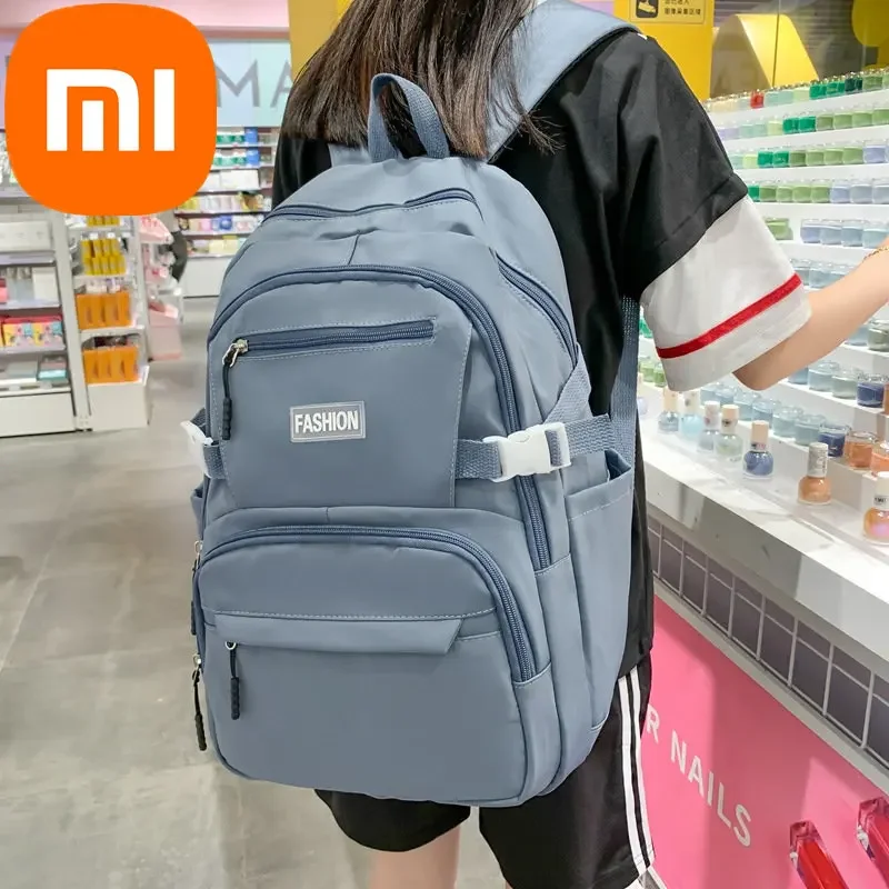 

Рюкзак Xiaomi для девочек, Удобный вместительный школьный ранец для подростков и старших классов