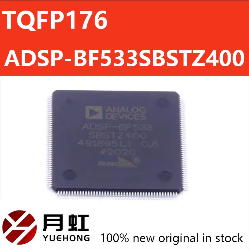 디지털 신호 프로세서 IC 칩, 오리지널 ADSP-BF533SBSTZ400 패키지, TQFP176, 신제품