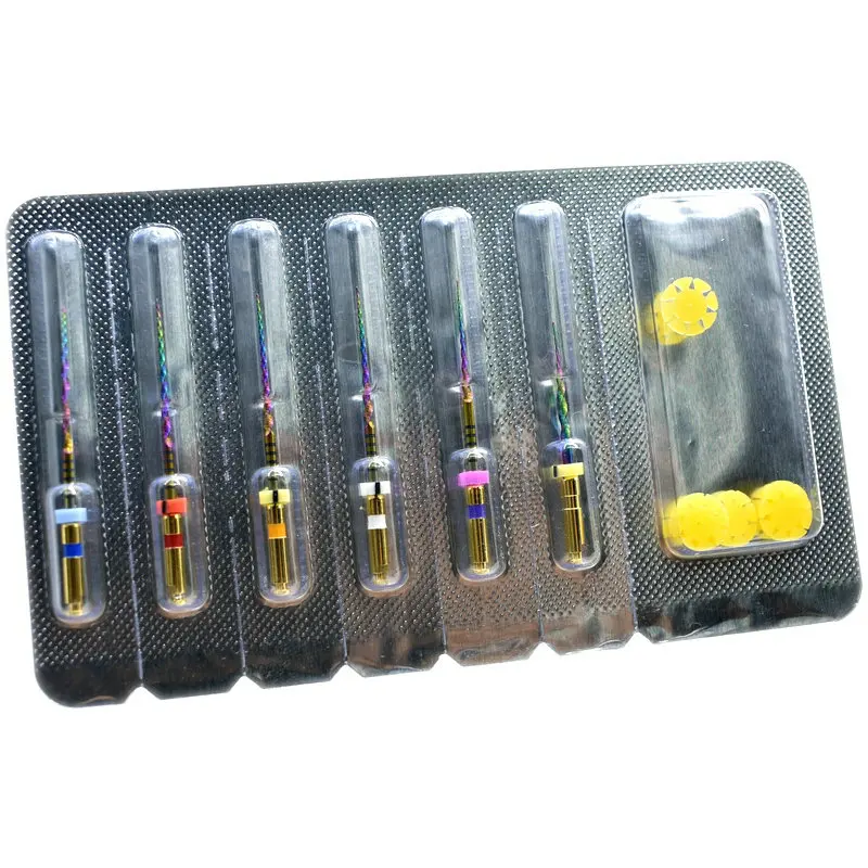 Dental Rotary Super Rainbow Superfiles Universal Needle Accessories  Endodontic For Root Canal Files  Cleaning Dentist Use 6