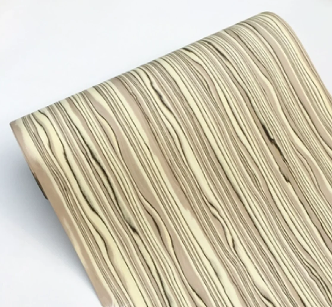 

L:2.5meters Width:580mm T:0.3mm Tech Wood Persimmon Peel Wood Veneer Furniture car interior veneer