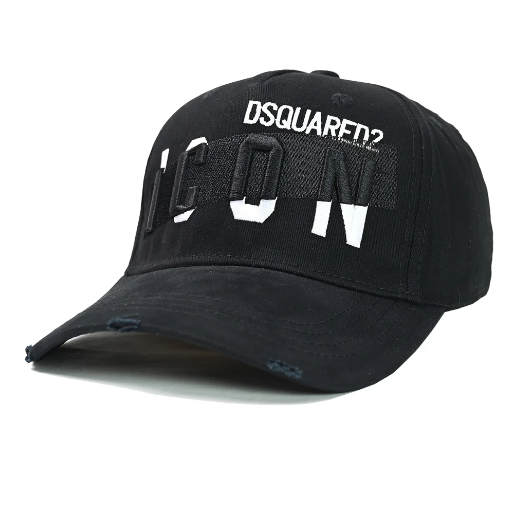 High Quality Dsquared Baseball Caps Cotton Unisex Adjustable Baseball Caps Embroidery Letter